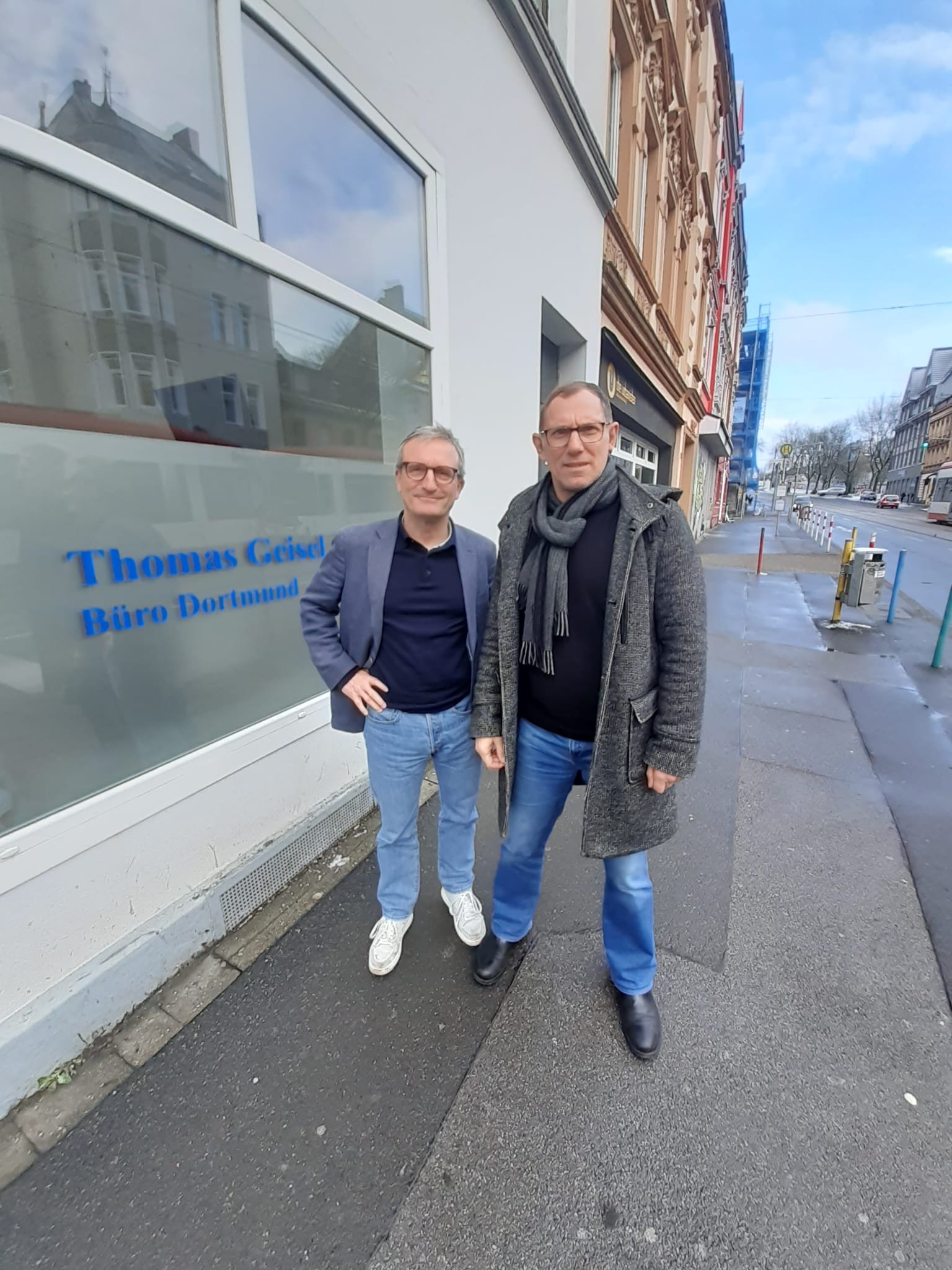 v.l.n.r. Thomas Geisel und Thomas Zweier